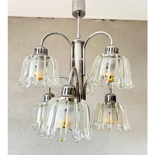 Vintage Pendant Lamp from Doria Leuchten, 1970s For Sale - Image 14 of 15