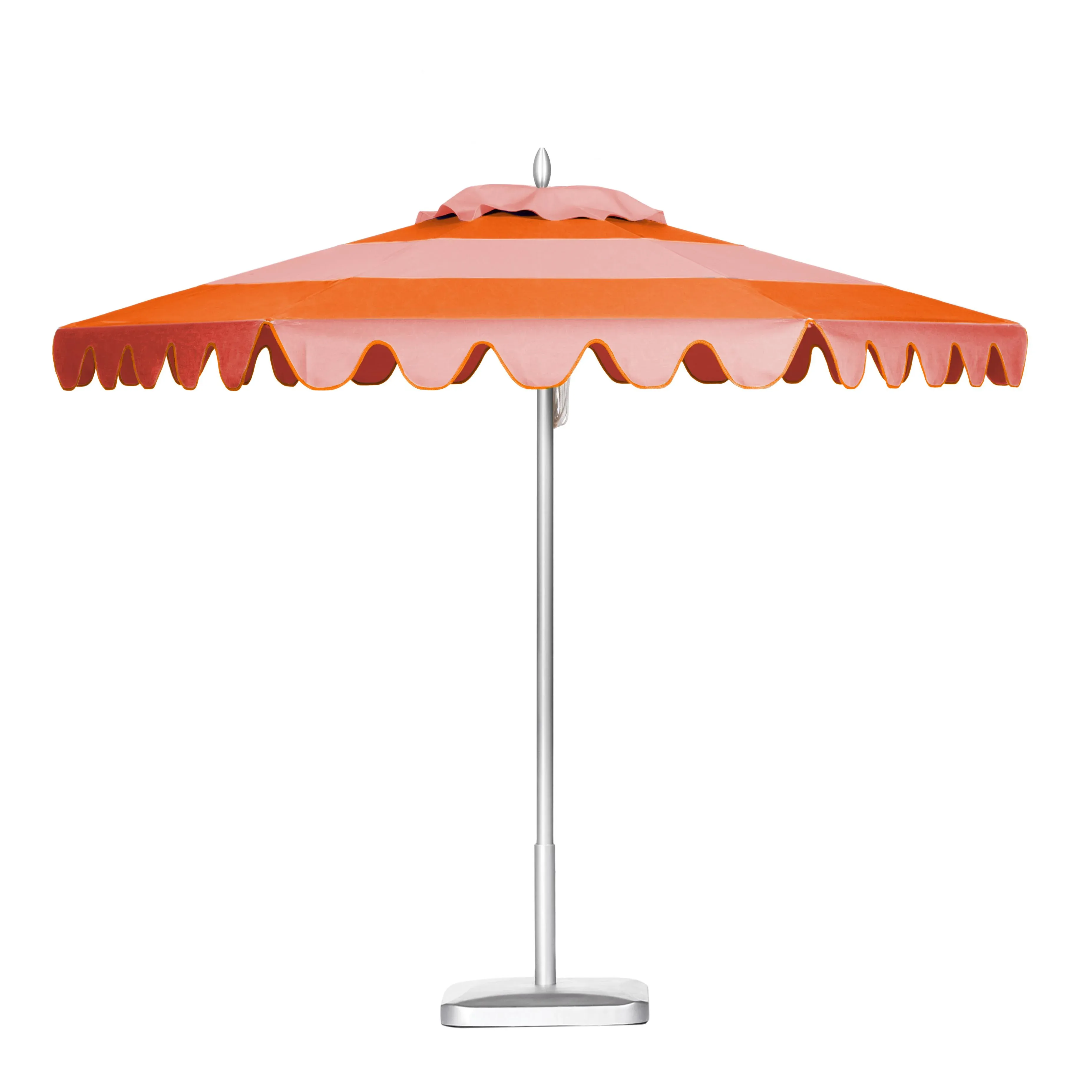 9 ft orange patio umbrella Sunnydaze Outdoor with Tilt & Crank, Burnt Orange, 9ft comfortable shade DURABLE POWDERCOATED METAL FRAME Davee Furniture 9 Ft Orange