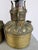 Victorian Antique Brass and Glass Chimney Oil Lamps - 2 For Sale - Image 3 of 9