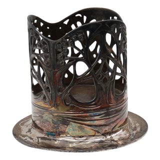 Vintage Wine Bottle Holder, 1890s For Sale
