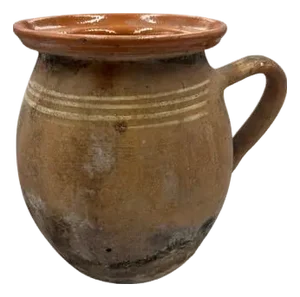 Antique Hungarian Folk Art Pottery