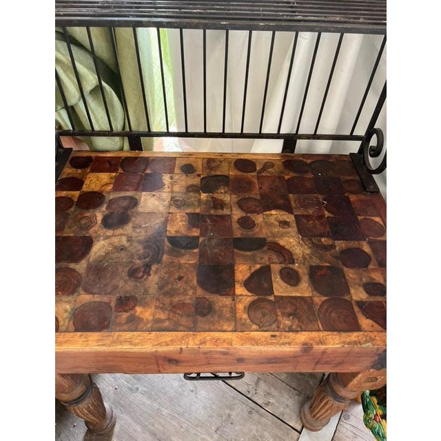 French French Butcher Block For Sale - Image 3 of 4