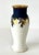 Ceramic Early 20th Century Blue White and Gold Gilt German Porcelain Art Nouveau Vase Signed Ruth De Courcy For Sale - Image 7 of 12
