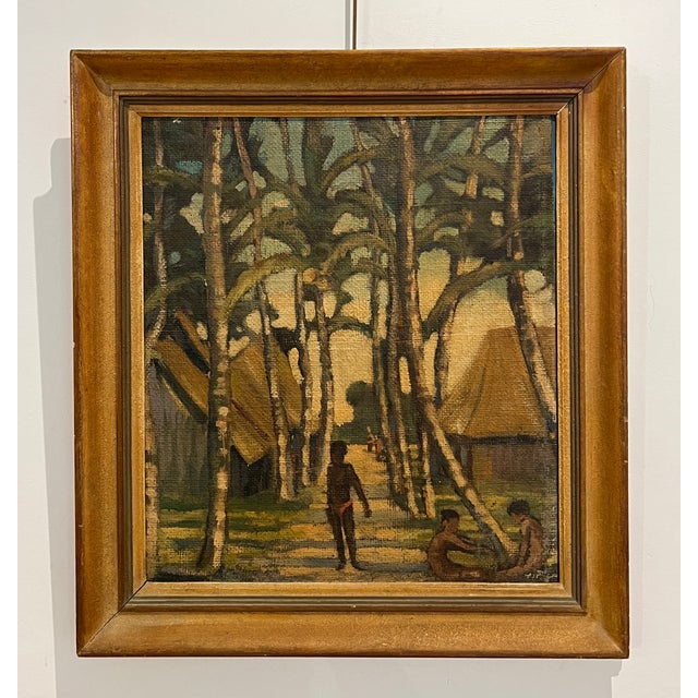 Golden wooden frame 66.3 x 60 x 5 cm This piece has an attribution mark, I am sure that it is completely authentic and...