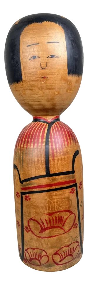 Large Kijiyama Kokeshi Figurine by Ogura Kyutaro, 1969, 1960s