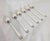 Art Deco Sterling Silver Dessert Fruit Spoons, Sheffield, 1938 For Sale - Image 6 of 18