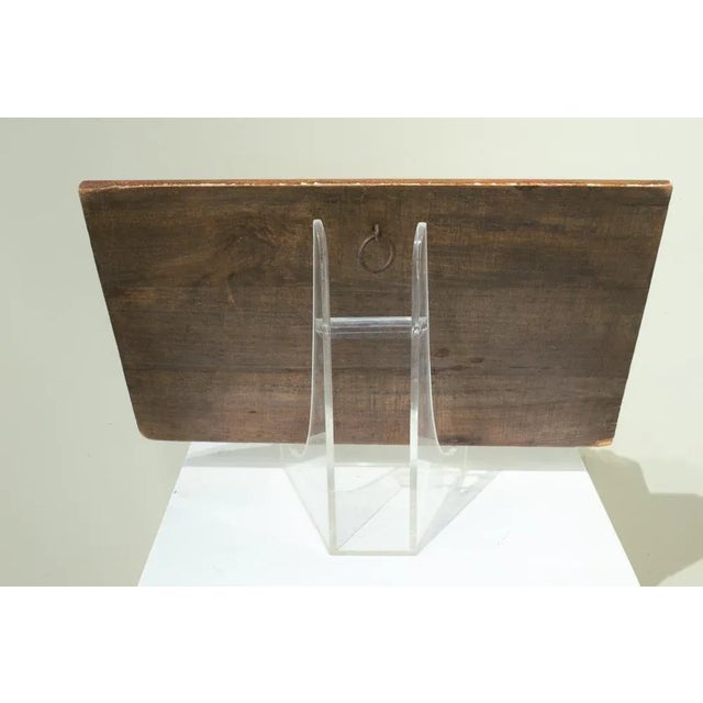 Medieval-style alabaster high relief modeled after the Romanesque Eve of Autun, created in the 20th century. Nude Eve...