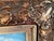1960s Large Framed Venice Gondola Original Oil Painting on Canvas For Sale - Image 13 of 13