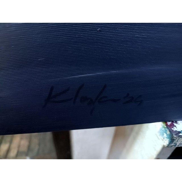 Ovidiu Kloska, Gathering the Nectar of the Night, Acrylic on Canvas For Sale - Image 4 of 13