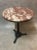 Antique Cast Iron and Marble Pedestal For Sale - Image 14 of 14