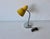 1970s Josef Hurka for Napako Style Modern Gooseneck Yellow Desk Lamp For Sale - Image 12 of 15