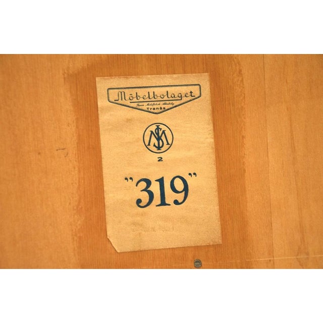 Vintage Swedish Elm Bedside Tables, 1950s, Set of 2 For Sale - Image 12 of 13