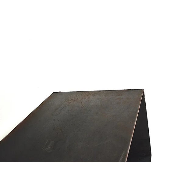 Steel Braced Shelf by Wolfgang Laubersheimer for Pentagon, 1980s For Sale - Image 6 of 11