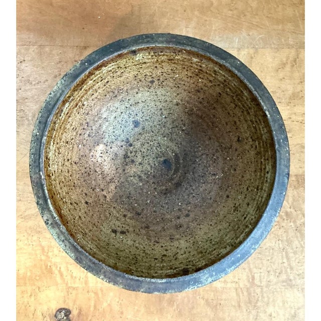 Handcrafted Vintage Studio Pottery Bowl For Sale - Image 12 of 12