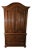 1980s Ethan Allen Charter Oak Armoire Wood Armoire For Sale