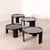 Vintage 783 Nesting Tables by Gianfranco Fratti for Cassina, 1980s, Set of 4, in Very Good conditions. Designed 1980 to...
