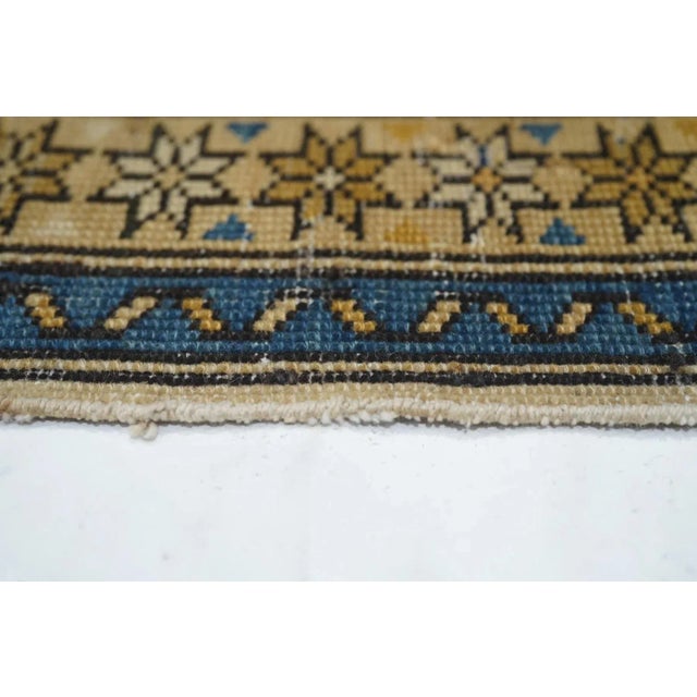 Navy Blue Antique Shirvan Rug 1'11'' x 2'9'' For Sale - Image 8 of 12