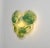 Glass Wall Sconces with Acid-Etched Alabaster Glass Discs, 1990s, Set of 2 For Sale - Image 6 of 15