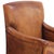 Wood 1960s Dutch Art Deco Style Leather Club Chair. For Sale - Image 7 of 8