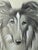 Original graphite pencil drawing by American artist and illustrator Theodore E. Schrock (1879–1952), depicting a head...
