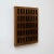 Wall Rationalist Wooden Decoration. Manufactured in France, circa 1960. In original condition with minor wear consistent...