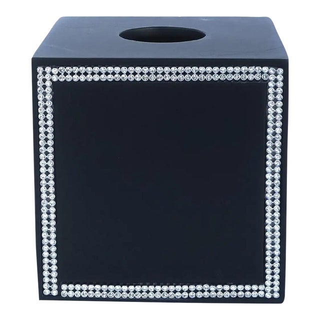 Black Tissue Box Cover For Sale