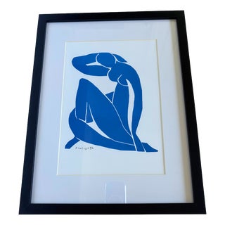 Mario Ferreri, Henri Matisse Nu Bleu II, 2004, Lithograph, Framed For Sale