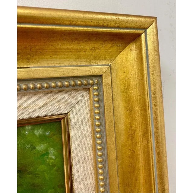 Brown N. Henry Bingham Impressionistic Oil on Canvas of a Family Reunion, Signed For Sale - Image 8 of 12