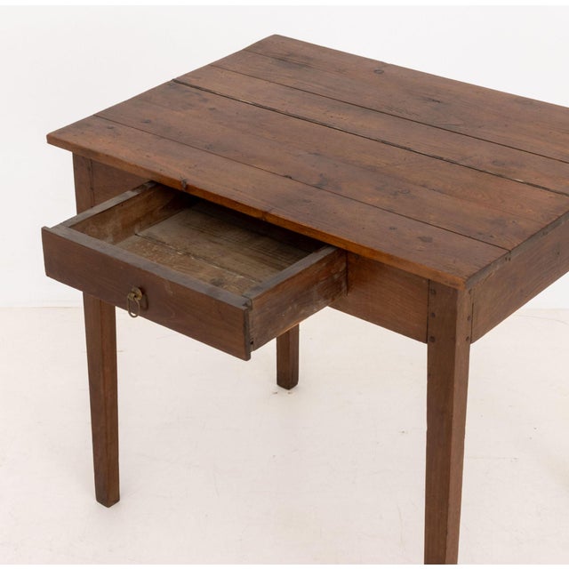 French Provincial Pine Work Table For Sale In New York - Image 6 of 8