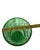 Mid-Century Modern Large Vintage Green Glass Bouquet Vase 1970’s For Sale - Image 3 of 12
