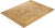 Gold Vintage Traditional Hand Knotted Wool Area Rug, Gold - 7'10" X 10'1" For Sale - Image 8 of 9