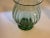 Vintage Green Glass Ribbed Vase For Sale In New York - Image 6 of 11
