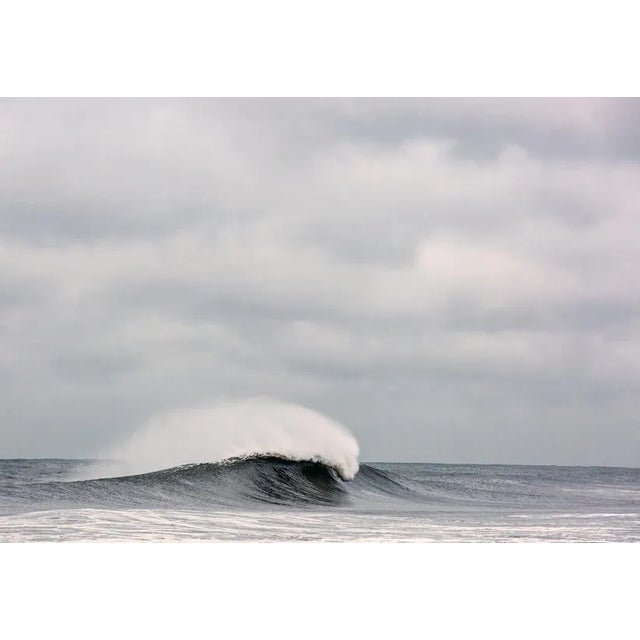 Wind swept wave over cloudy sky. Unframed Winter 3 by Daniel Weiss Print, 16" x 24"