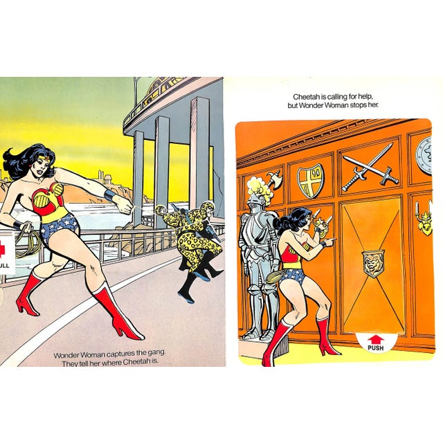 Traditional "Wonder Woman: A Pop-Up Book" 1980 For Sale - Image 3 of 9