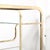 Mid-Century Modern Curvilinear Polished Brass & Glass Etagere by Milo Baughman For Sale - Image 14 of 17