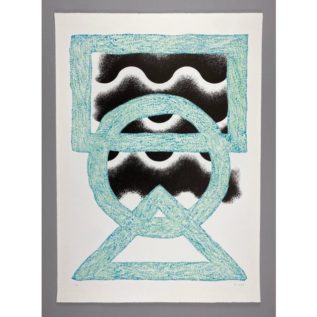 Kumi Sugaï, Oni, Color Lithograph, 1985 For Sale - Image 7 of 8