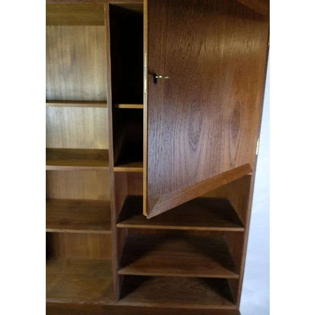 Danish Bookcase in Teak, 1960s For Sale - Image 6 of 10