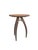 Brown 1990s Pacific Green Sculptural Leather Cord Chairs, With Side Table Set of 5 For Sale - Image 8 of 9