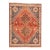 Vintage Hand-Knotted Persian Qashqai Rug 4'0" X 5'4" For Sale