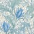 Morris & Co. Lent Lily Wallpaper in Cornflower Blue For Sale
