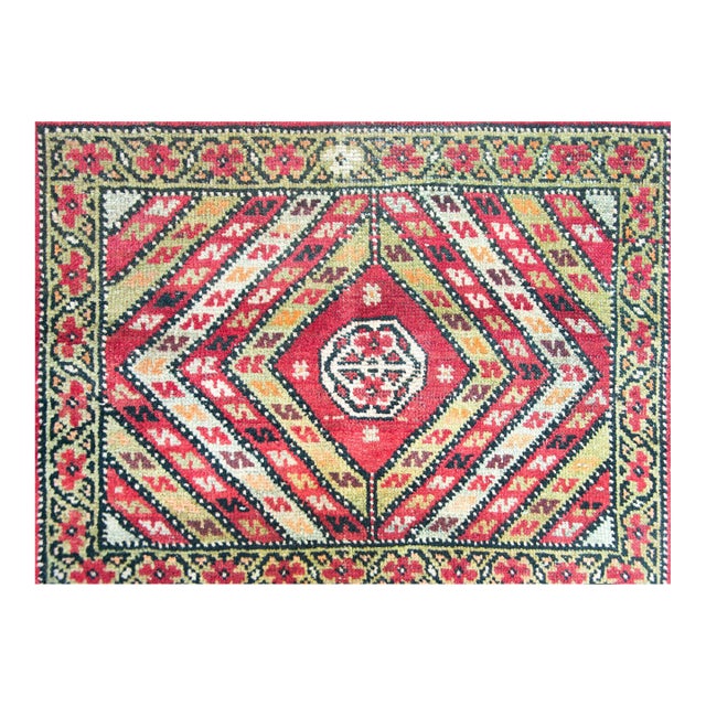 Early 20th Century Anatolian Turkish Rug For Sale
