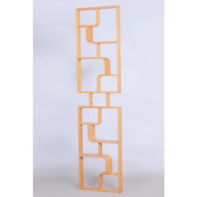 Mid-Century Room Divider in Maple by Ludvik Volak for Drevopodnik Holesov, 1960s, in Good conditions. Designed 1960 to...