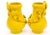Vintage Yellow Chinese Peking Glass Vases - a Pair For Sale - Image 9 of 9