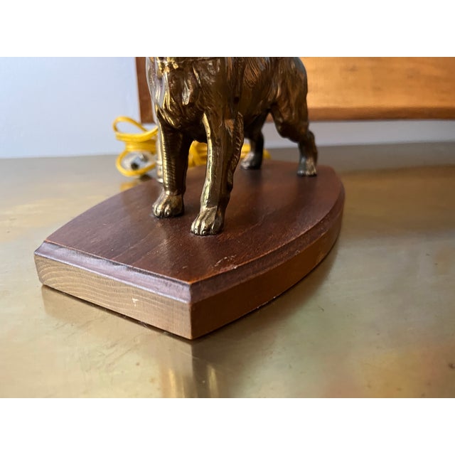 1960s Retriever Dog Desk Lamp For Sale - Image 9 of 18