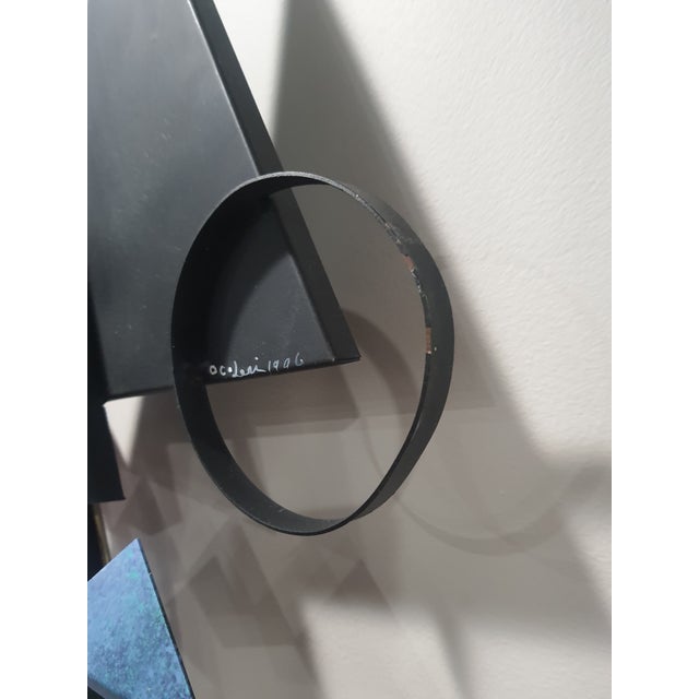 Abstract Curtis Jere Abstract Metal Wall Hanging Sculpture For Sale - Image 3 of 5