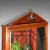 1880's Antique Valet Mirror With Glove Box For Sale - Image 6 of 9