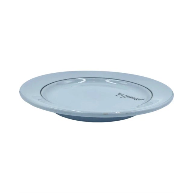 Vintage El Morocco Nightclub New York Nyc Dinner Plate For Sale - Image 4 of 12