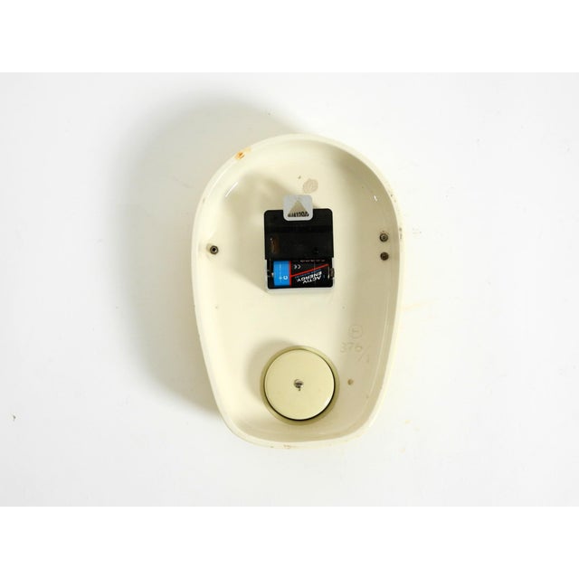 Mid-Century Modern Wall Clock by Mauthe with Glazed Ceramic Case, 1950s For Sale - Image 16 of 18