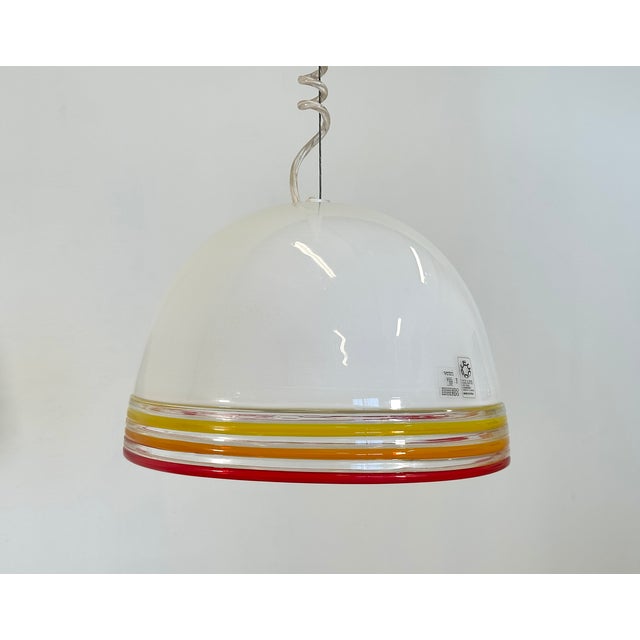 Mid-Century Modern Febo Model Pendant by Roberto Pamio and Renato Toso for Leucos, 1970s For Sale - Image 3 of 17