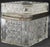 Traditional Antique Pressed Glass Lidded Casket For Sale - Image 3 of 10